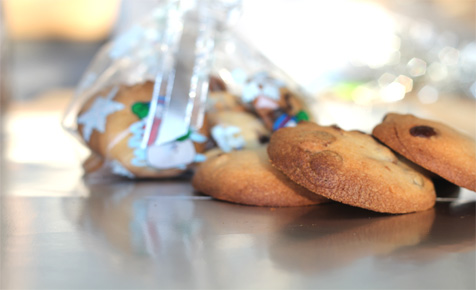 Choc chip cookies
